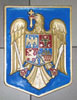stema romaniei-metal turnat-50 x 35 cm